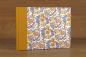 Preview: Extraordinary photo album "Otti", flowers yellow and blue, handmade in Germany